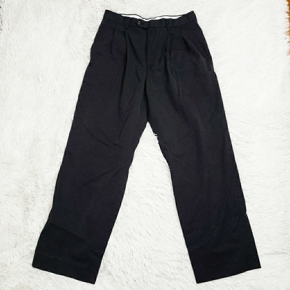 David Taylor Black Career Pants - Picture 3 of 3